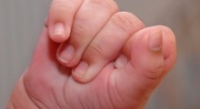 Mano de Bebé. Piel delicada. Mano de Bebé. Piel delicada.